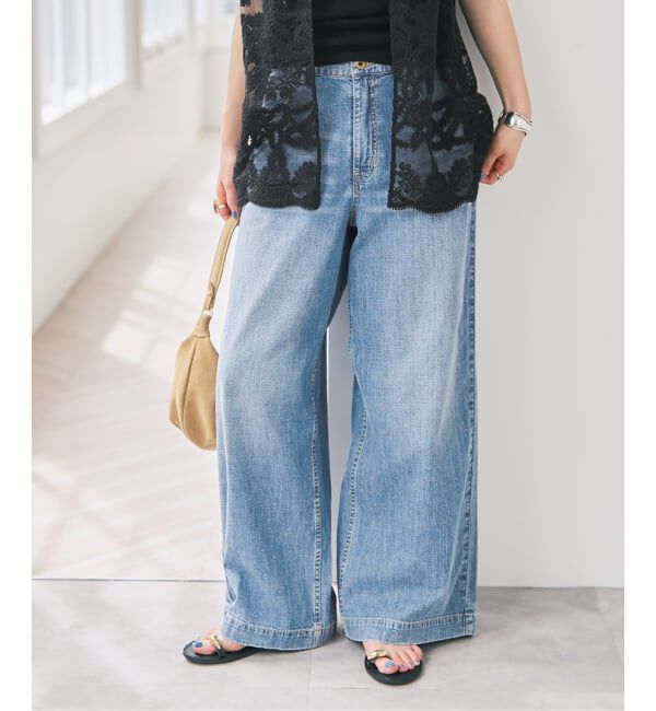 Spick and Span「《予約》5 1/2 8oz LOOSE WIDE DENIM」|デニム|