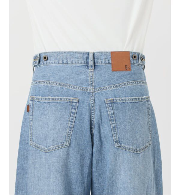 Spick and Span「《予約》5 1/2 8oz LOOSE WIDE DENIM」|デニム|