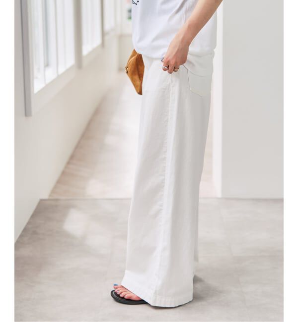 Spick and Span「《予約》5 1/2 8oz LOOSE WIDE DENIM」|デニム|