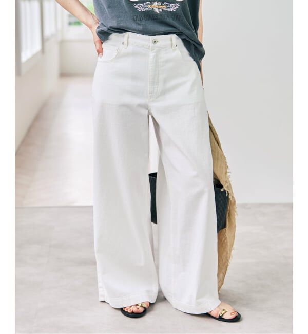 Spick and Span「《予約》5 1/2 8oz LOOSE WIDE DENIM」|デニム|