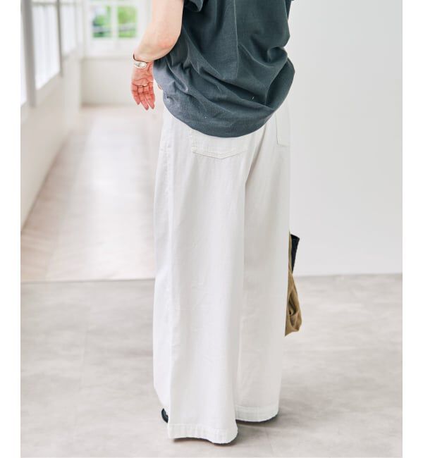 Spick and Span「《予約》5 1/2 8oz LOOSE WIDE DENIM」|デニム|