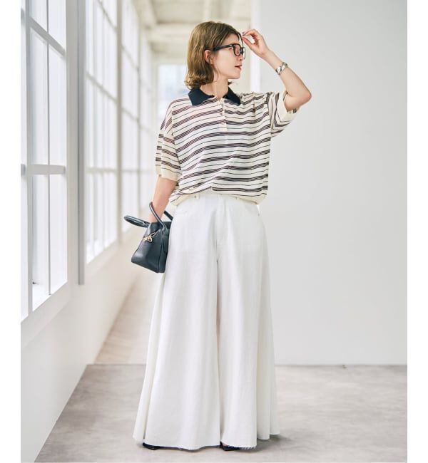 Spick and Span「《予約》5 1/2 8oz FLARE-LINE DEIM」|デニム|