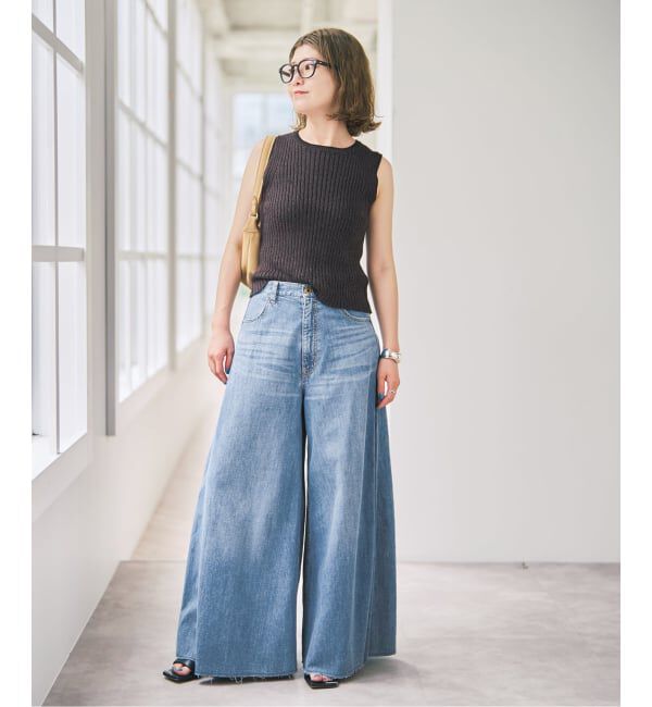 Spick and Span「《予約》5 1/2 8oz FLARE-LINE DEIM」|デニム|