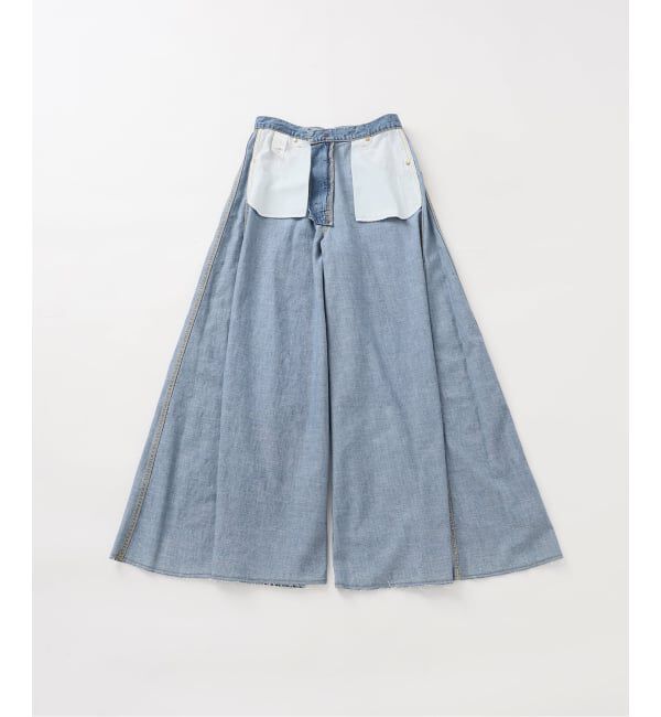 Spick and Span「《予約》5 1/2 8oz FLARE-LINE DEIM」|デニム|