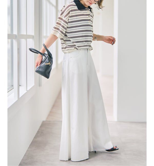 Spick and Span「《予約》5 1/2 8oz FLARE-LINE DEIM」|デニム|