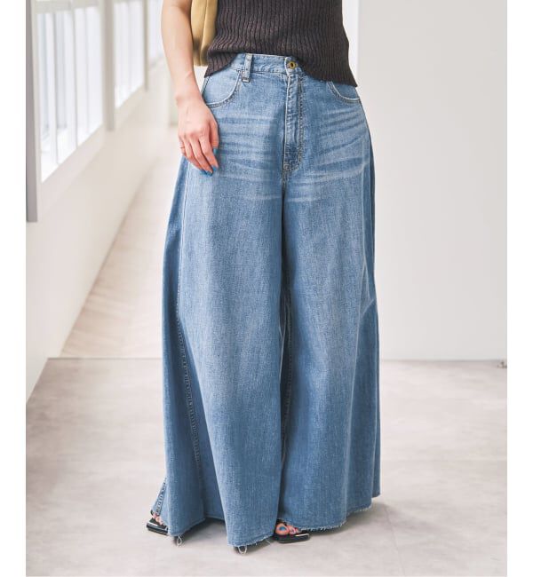 Spick and Span「《予約》5 1/2 8oz FLARE-LINE DEIM」|デニム|