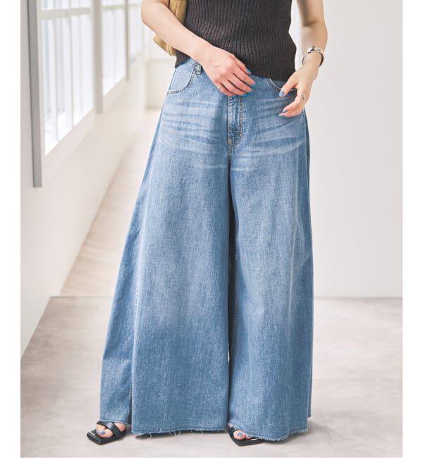 Spick and Span「《予約》5 1/2 8oz FLARE-LINE DEIM」|デニム|