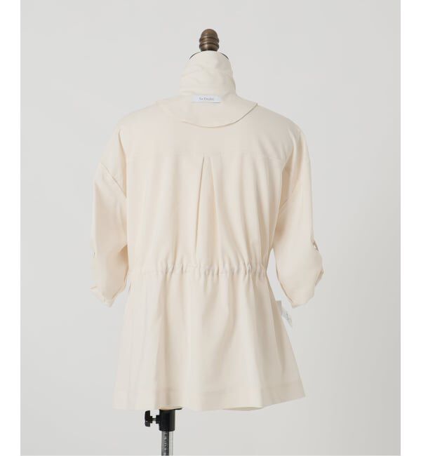  「【洗える】リネン混ワークシャツジャケット」|その他|