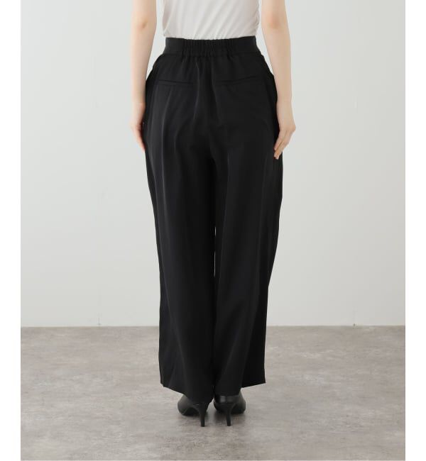 「【洗える】タックボタンパンツ」|スラックス|