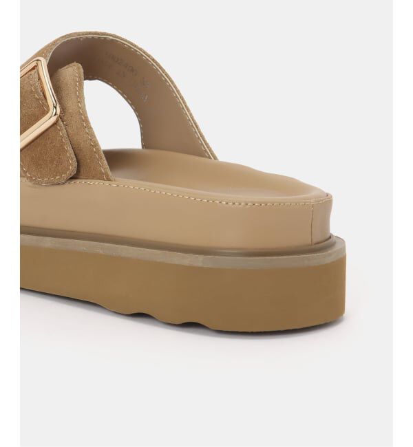  「MOHI/モヒ Wベルトサンダル/ スエード」|サンダル|