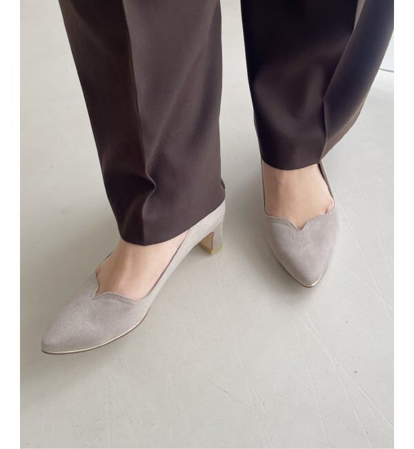  「≪追加≫5cmコウブカメタルラインパンプス」|パンプス|