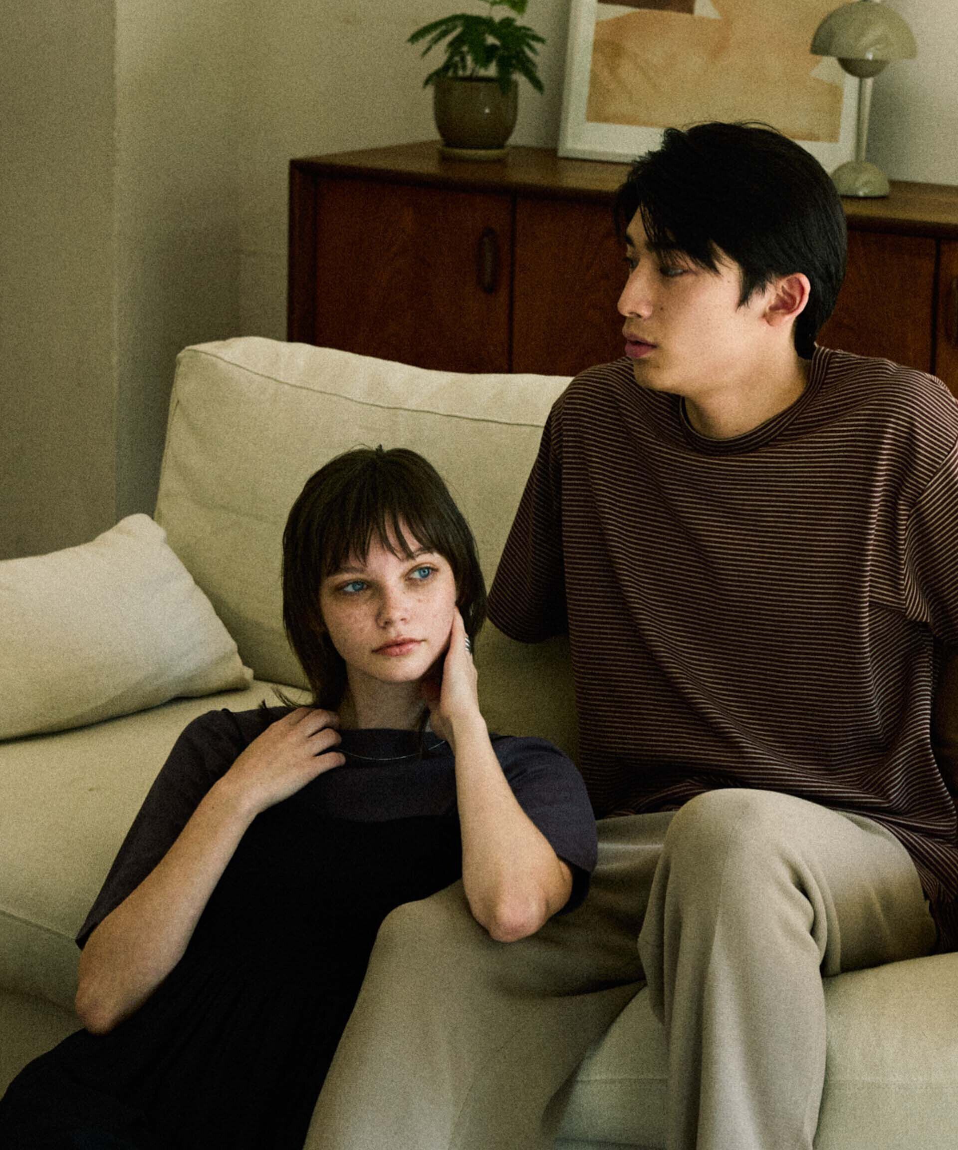 nano･universe「Anti Soaked(R) 汗染み防止 ボートネックTシャツ」|Tシャツ・カットソー|