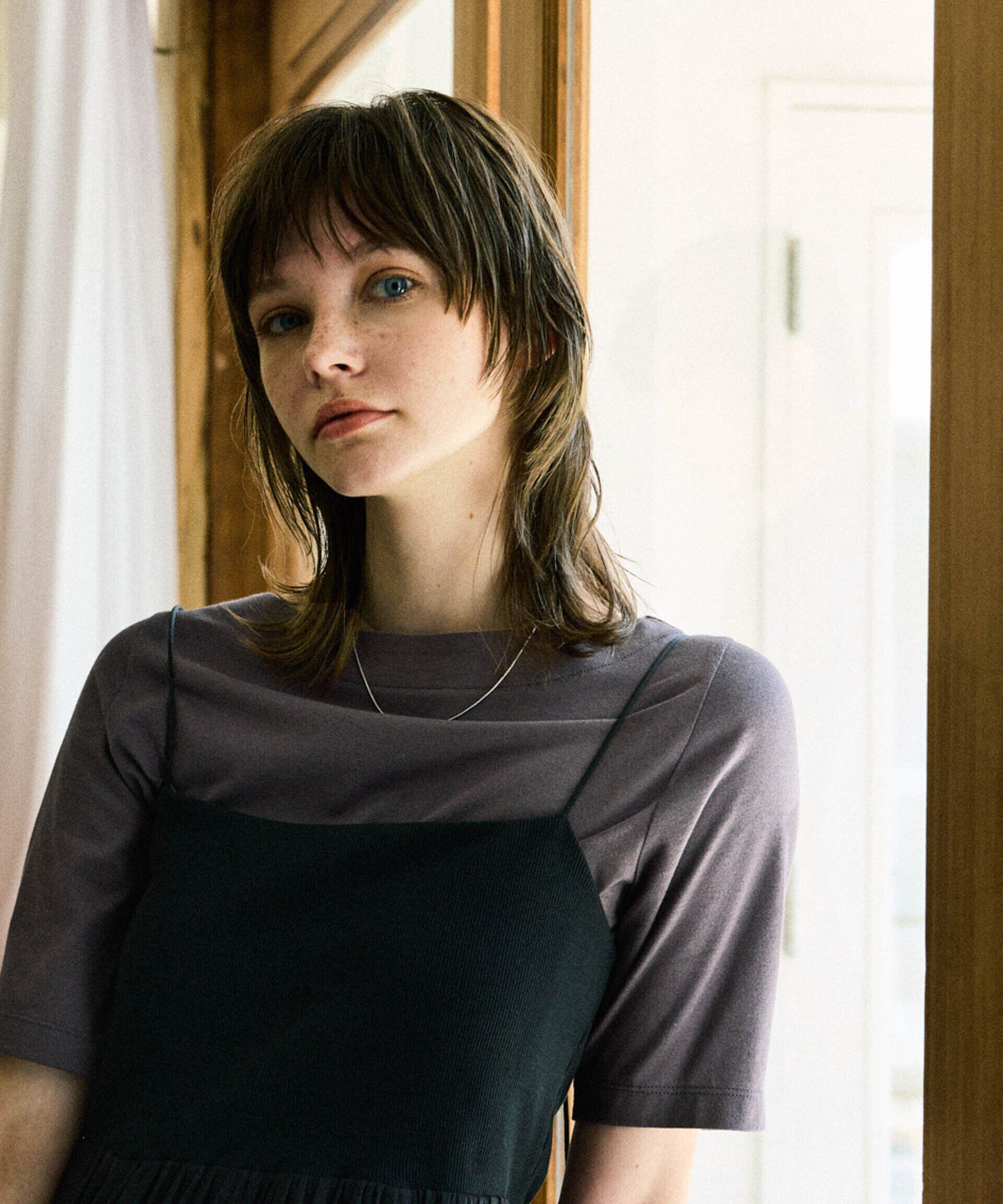 nano･universe「Anti Soaked(R) 汗染み防止 ボートネックTシャツ」|Tシャツ・カットソー|