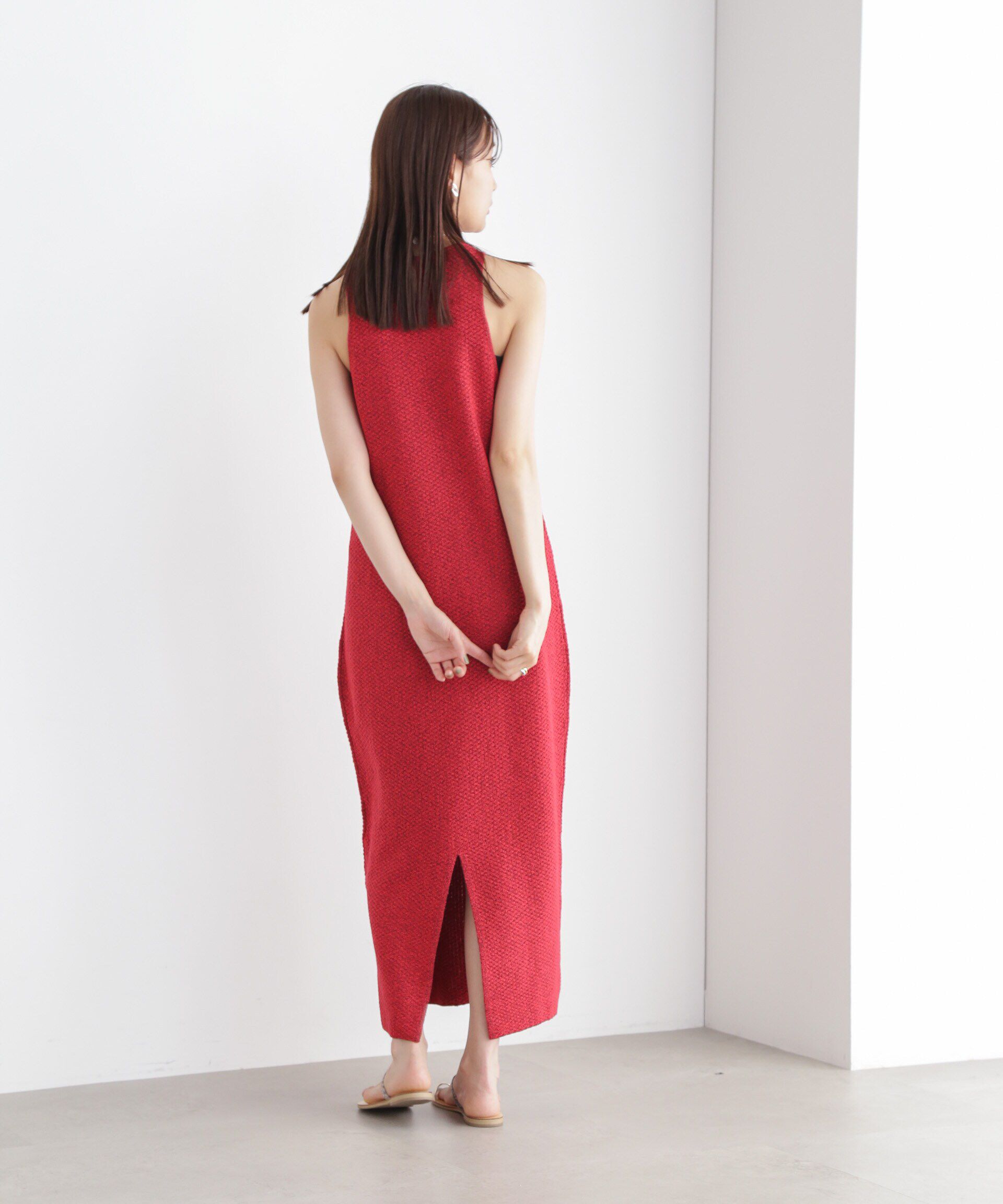 nano･universe「アメスリニットワンピース」|ワンピース|