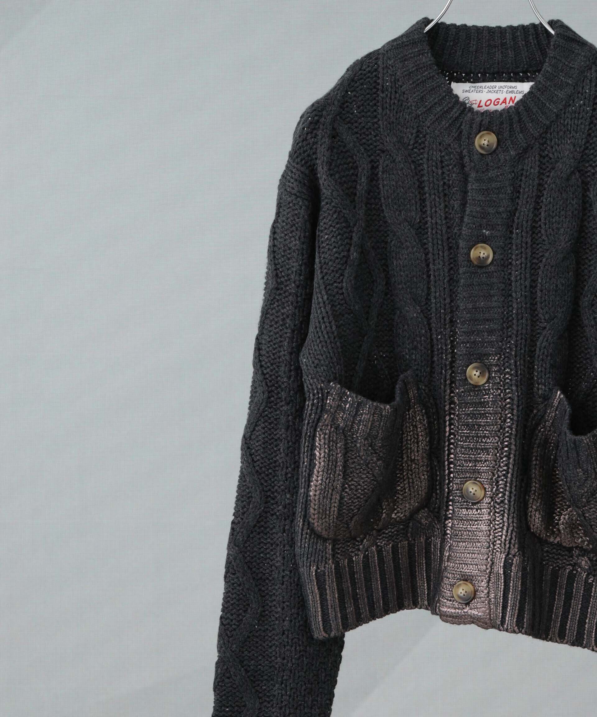 nano･universe「LOGAN/Foil カーディガン」|ニット・セーター|