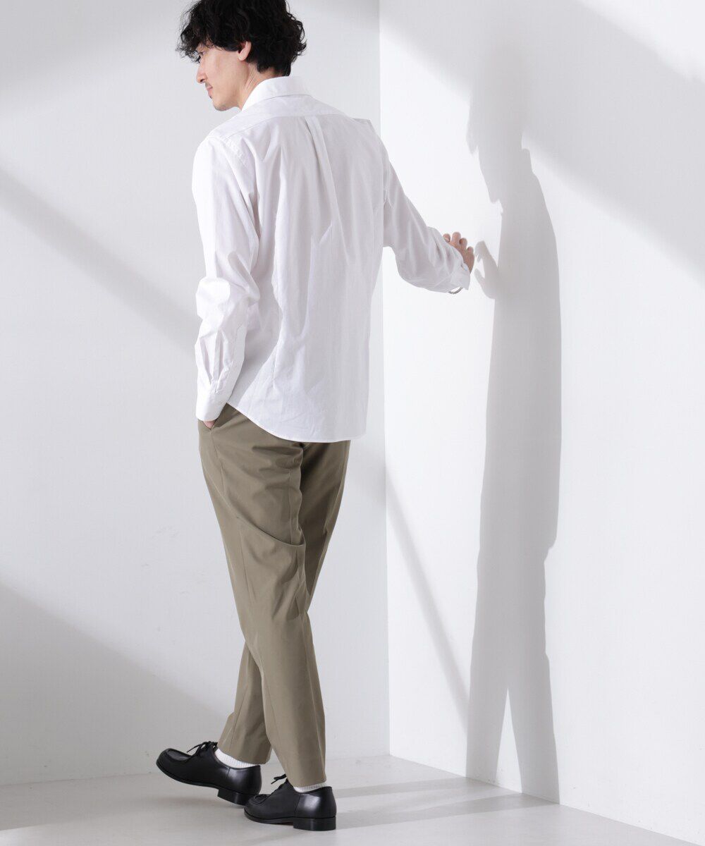 nano･universe「｢N shirt｣Anti Soaked(R) 汗染み防止セミワイドカラーシャツ長袖」|シャツ・ブラウス|