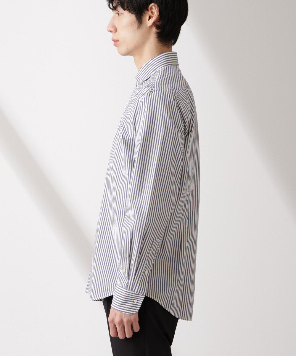 nano･universe「｢N shirt｣Anti Soaked(R) 汗染み防止セミワイドカラーシャツ長袖」|シャツ・ブラウス|