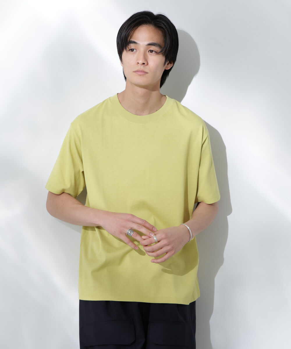 nano･universe「Anti Soaked(R)汗染み防止 De Light ミドルシルエットTシャツ」|Tシャツ・カットソー|