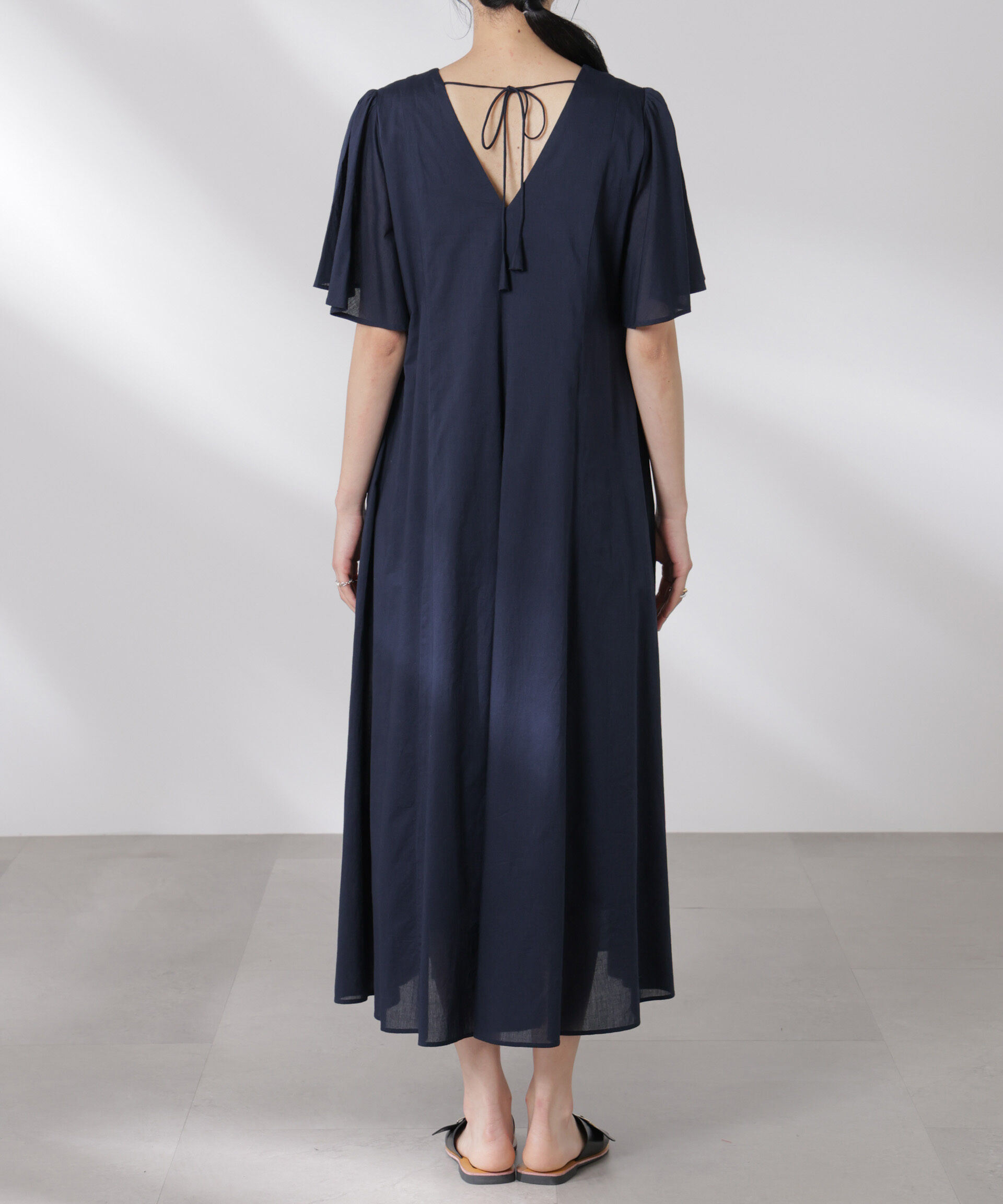 nano･universe「made in india コットンフレアワンピース」|ワンピース|