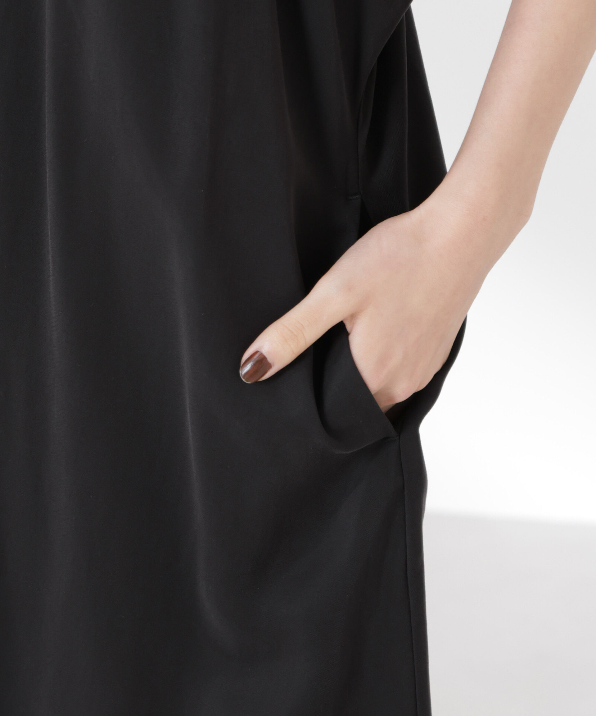 nano･universe「前後2wayボリュームギャザーワンピース」|ワンピース|