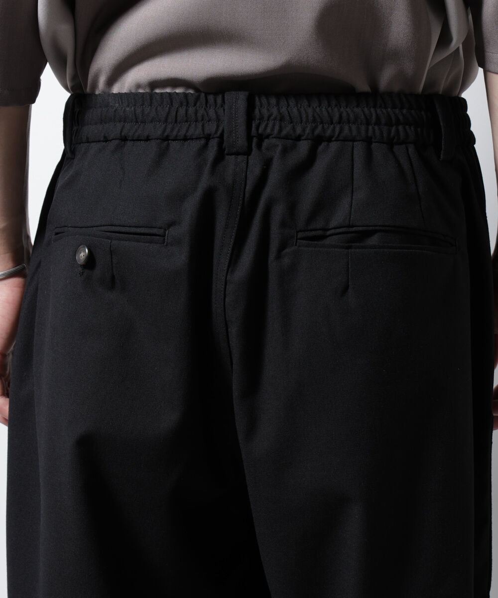 nano･universe「リネンミックスリラックスイージーパンツ」|チノ|