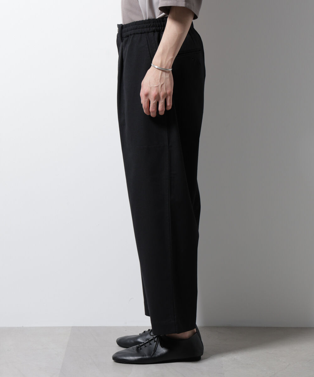 nano･universe「リネンミックスリラックスイージーパンツ」|チノ|