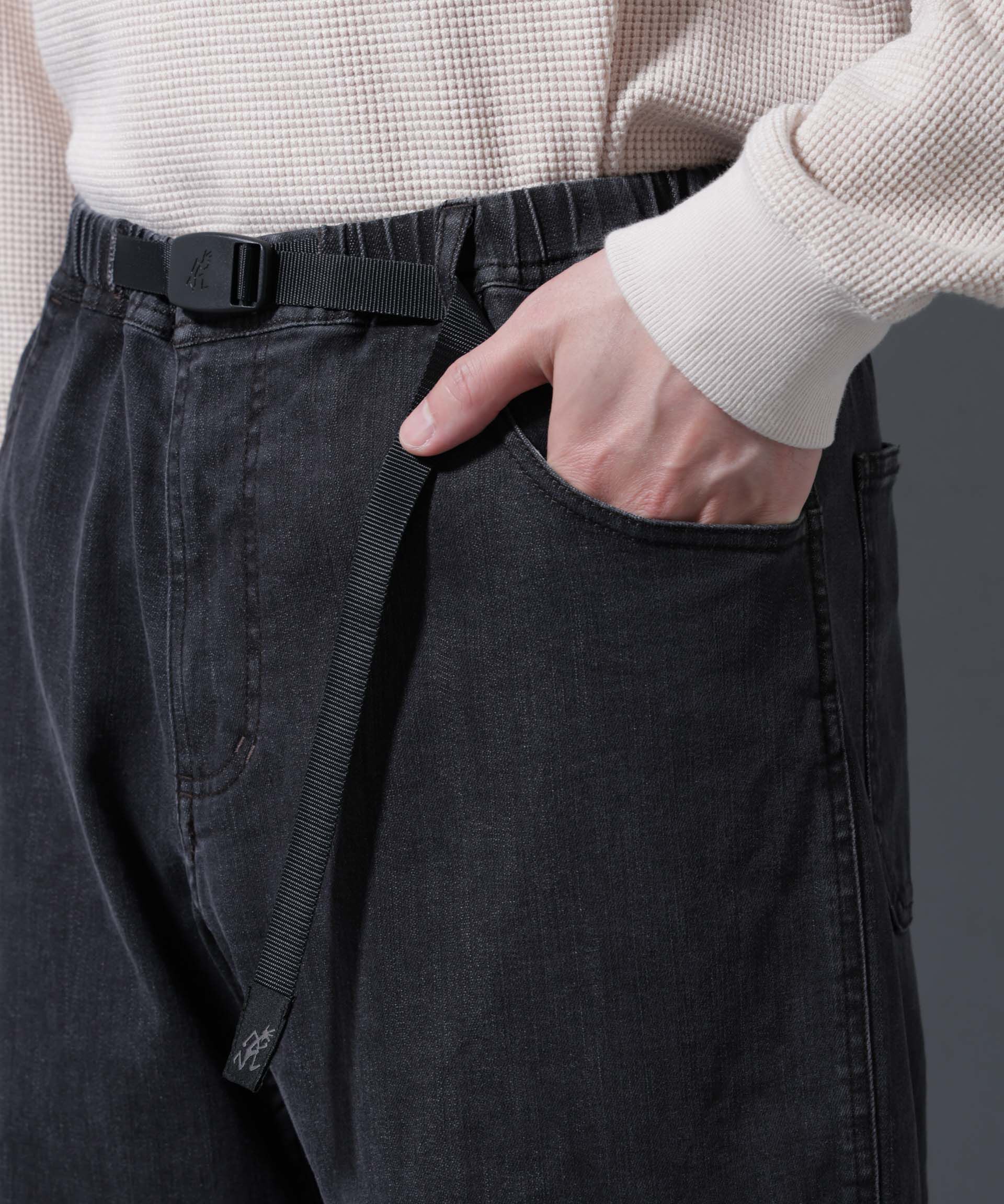 nano･universe「Gramicci/別注 CARGO DENIM PANT」|チノ|