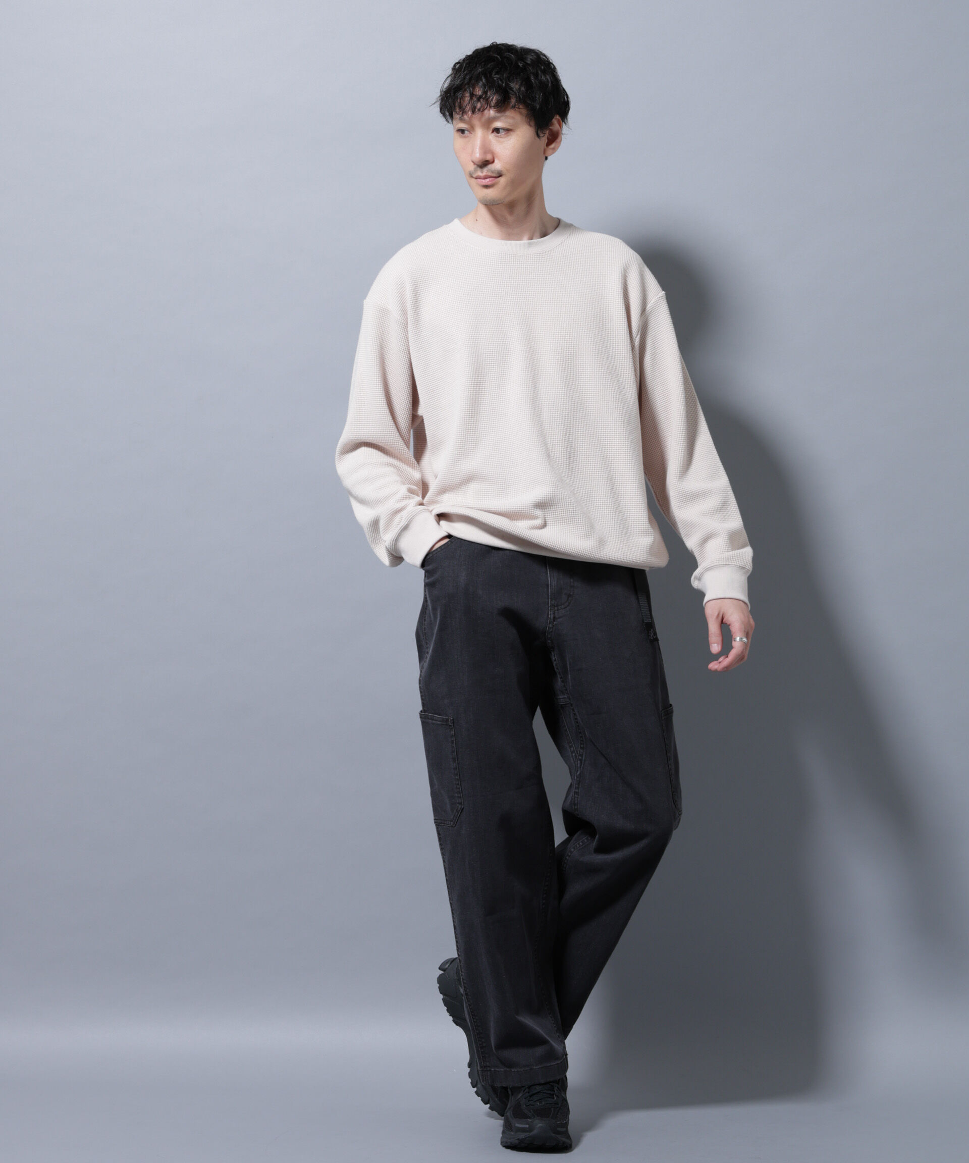 nano･universe「Gramicci/別注 CARGO DENIM PANT」|チノ|