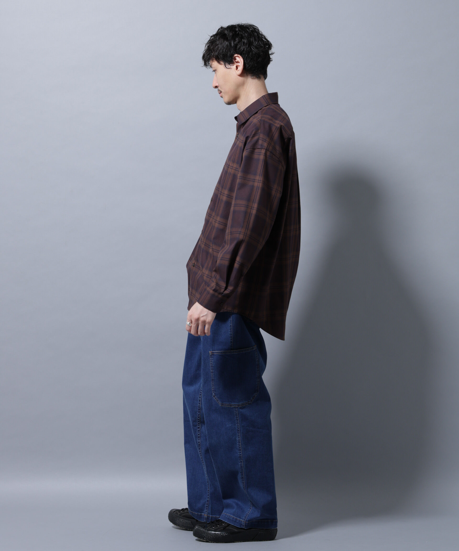 nano･universe「Gramicci/別注 CARGO DENIM PANT」|チノ|