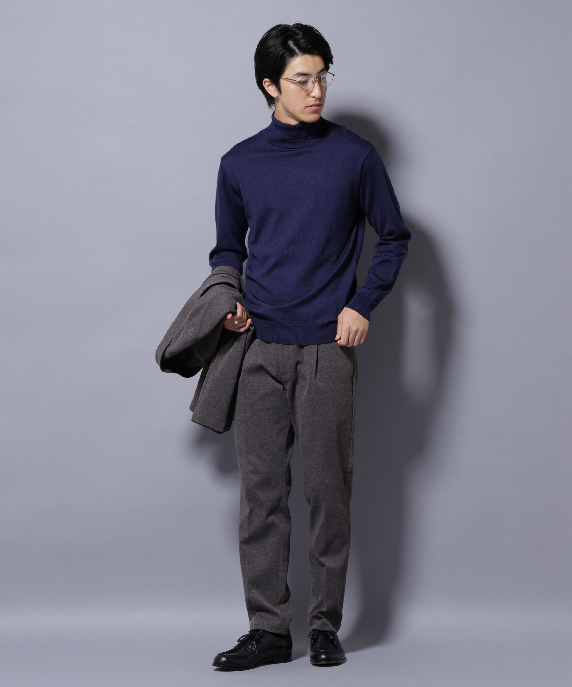 nano･universe「ストレッチカノコスラックス(セットアップ可)」|チノ|