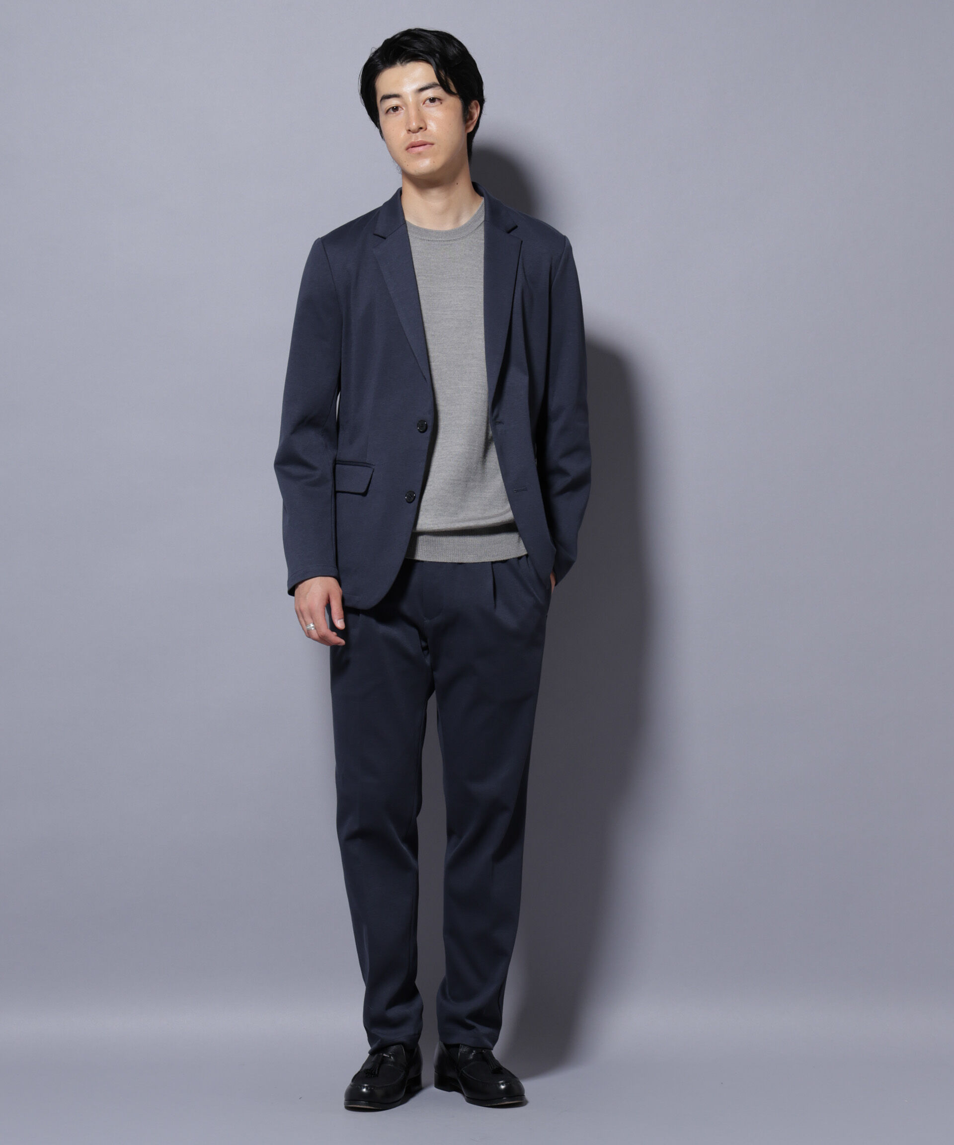 nano･universe「ストレッチカノコスラックス(セットアップ可)」|チノ|