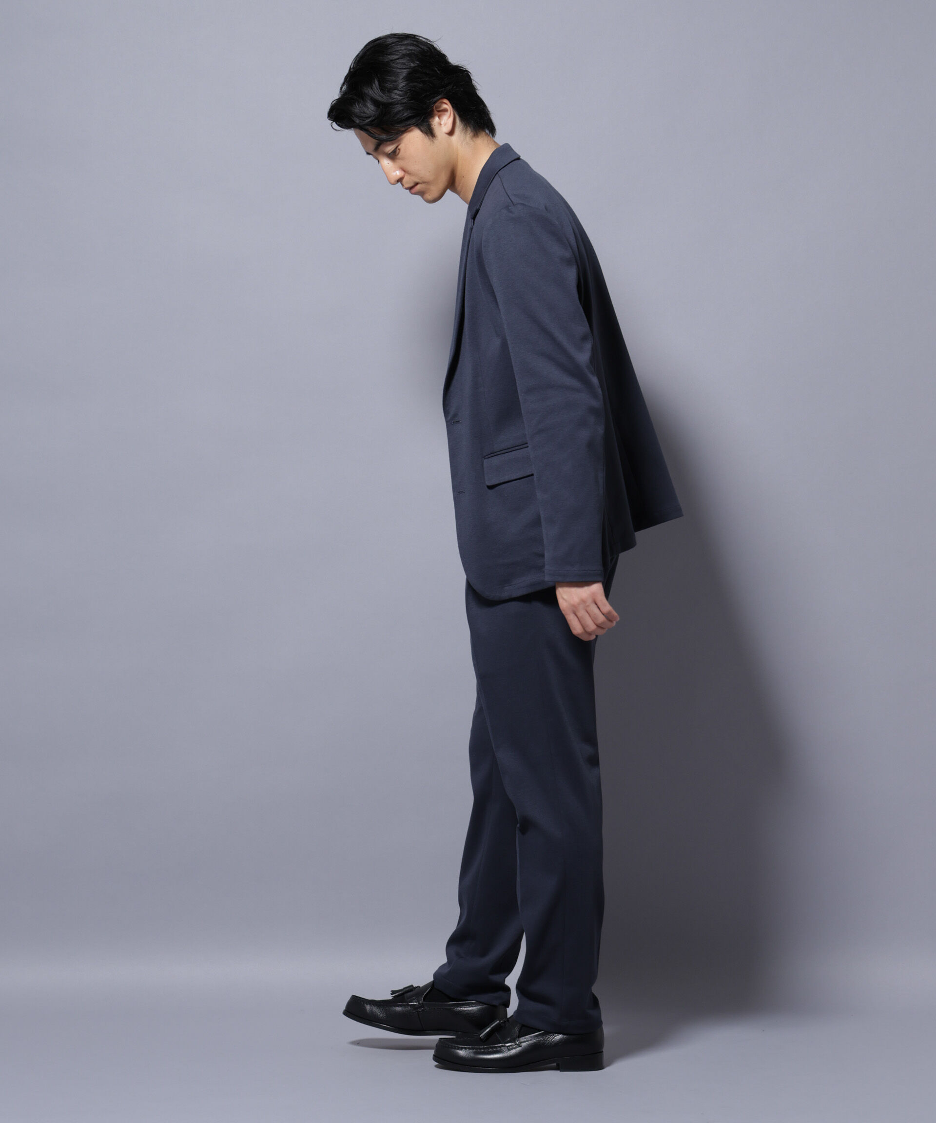 nano･universe「ストレッチカノコスラックス(セットアップ可)」|チノ|