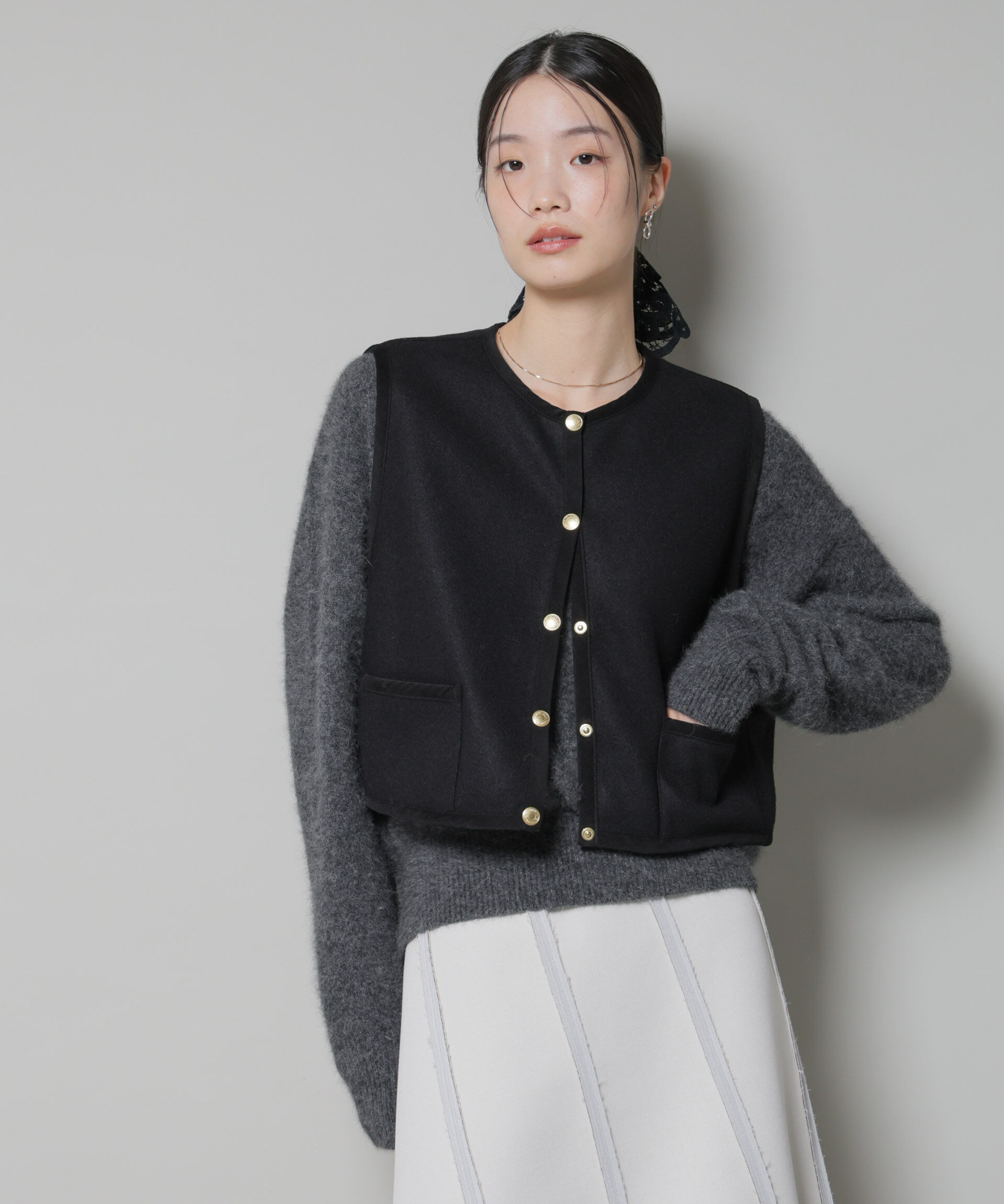 nano･universe「Traditional Weatherwear/ARKLEY GILET WJ」|ダウンベスト・ベスト|