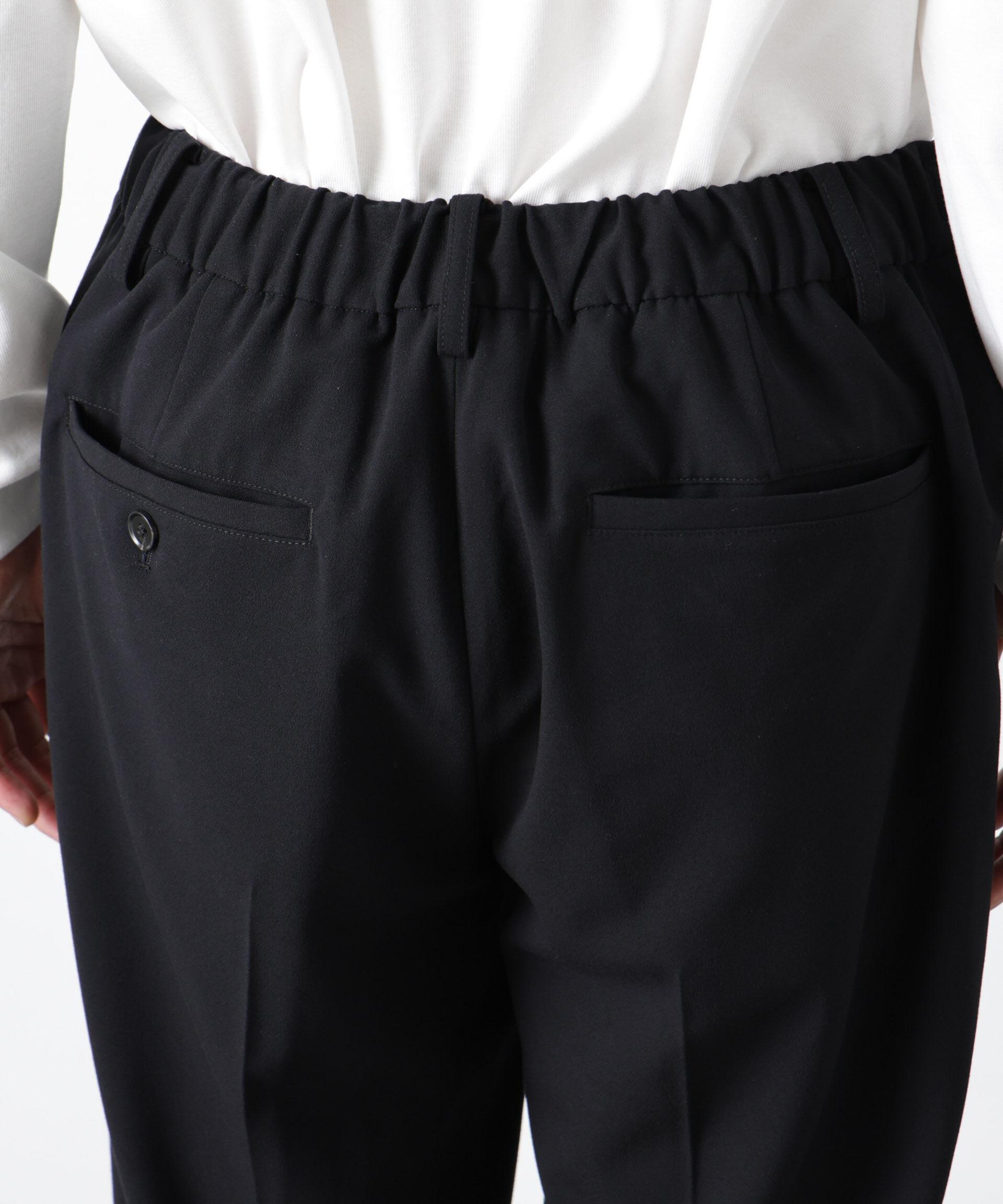 nano･universe「ALWAYS EASY ワンタックスラックス（セットアップ可）」|チノ|