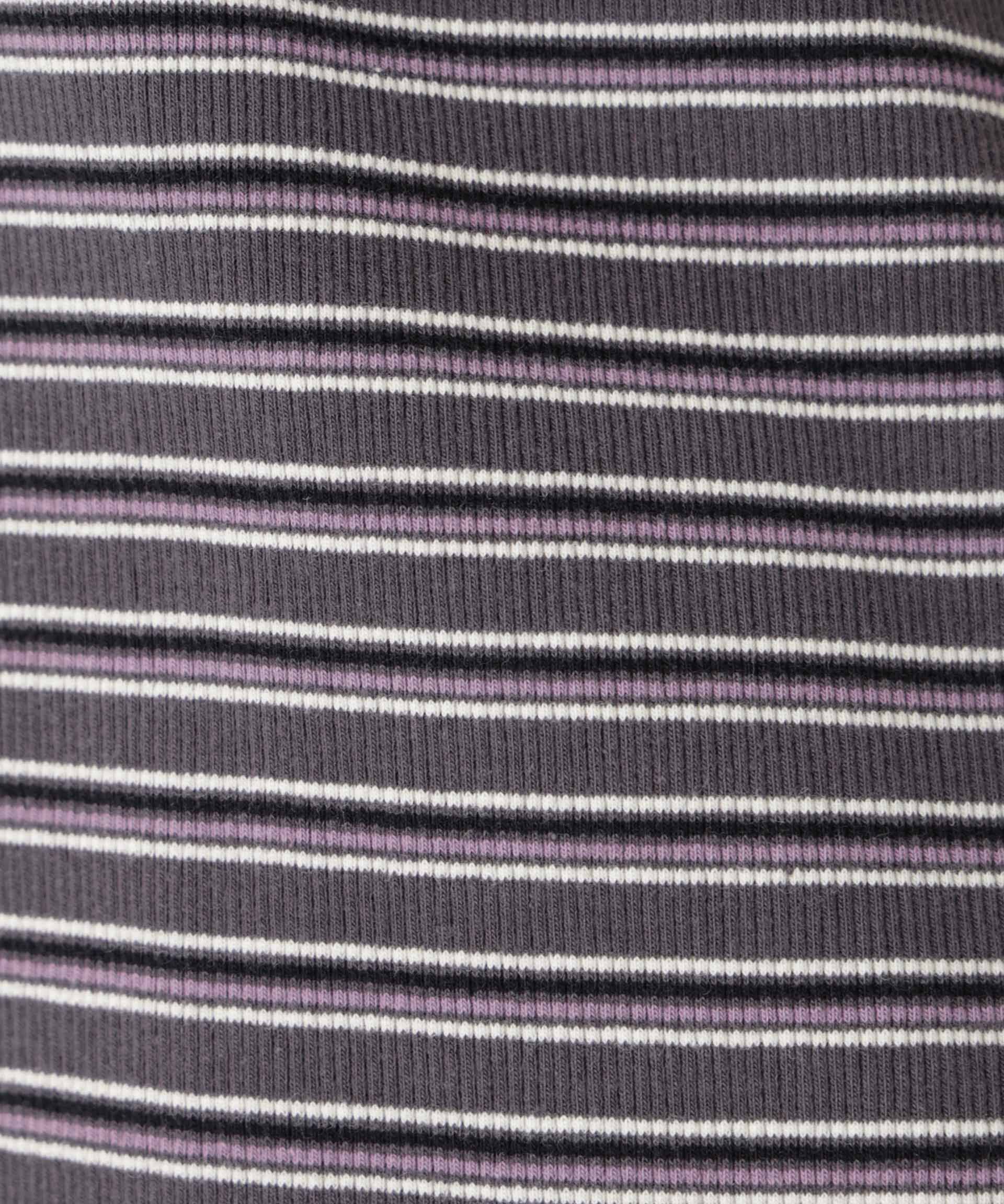 nano･universe「ボーダーテレコワイドノースリーブトップス」|Tシャツ・カットソー|