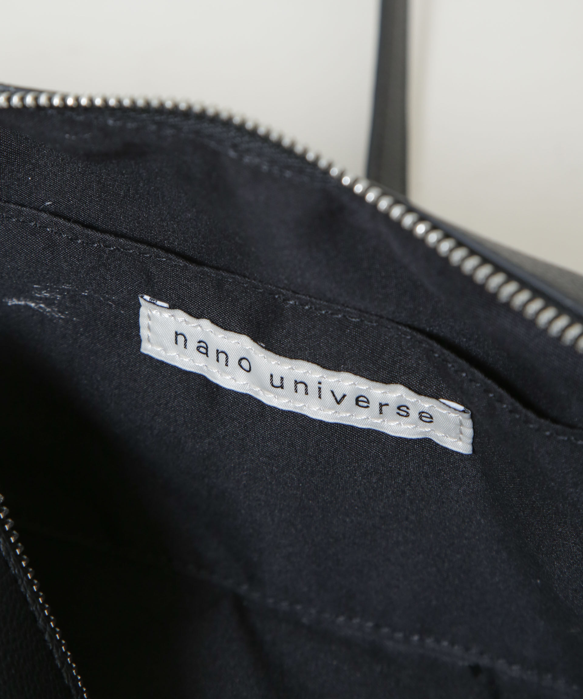 nano･universe「ツーハンドルスクエアショルダー＆ボディーバッグ」|ショルダー・メッセンジャー|