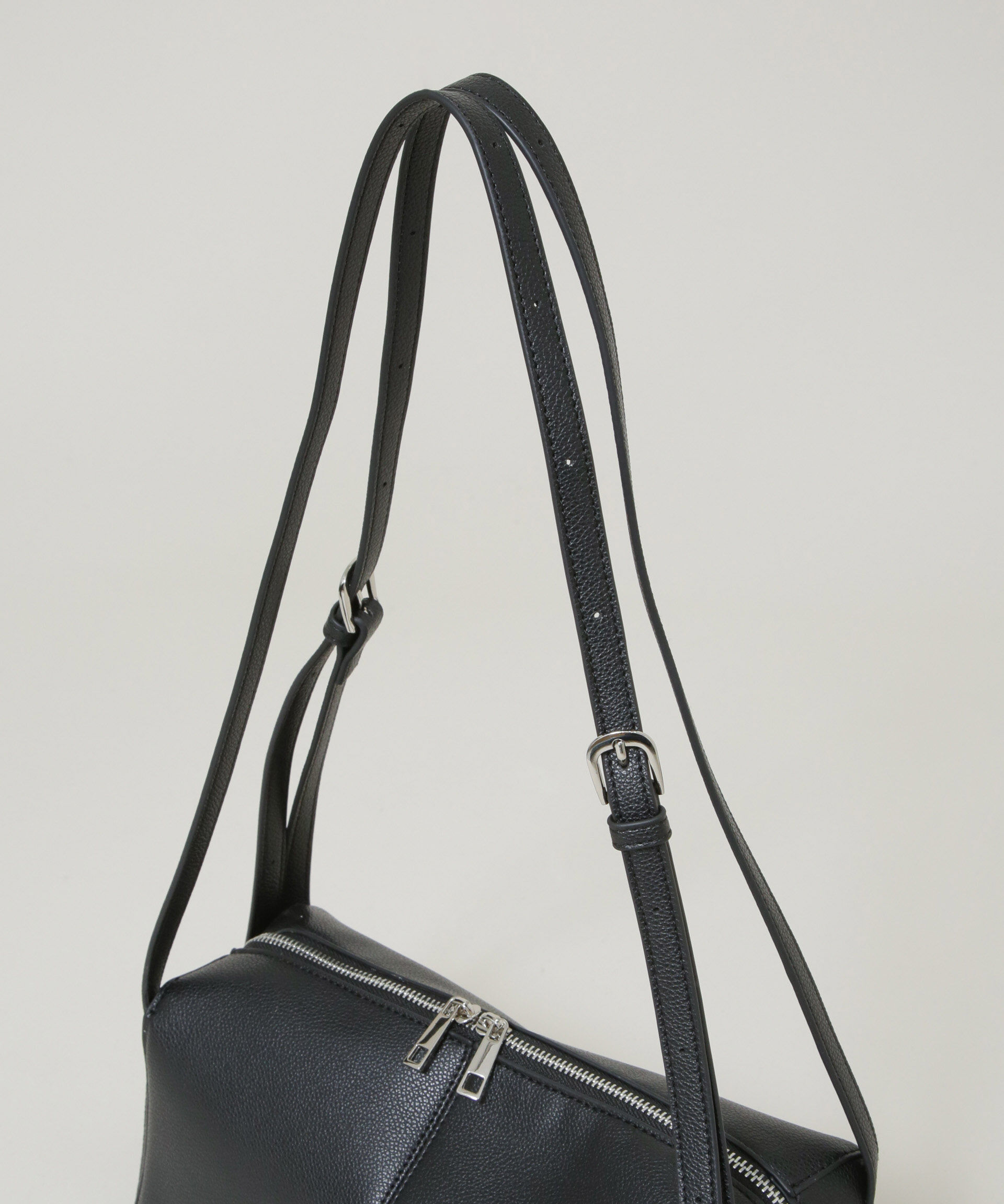 nano･universe「ツーハンドルスクエアショルダー＆ボディーバッグ」|ショルダー・メッセンジャー|