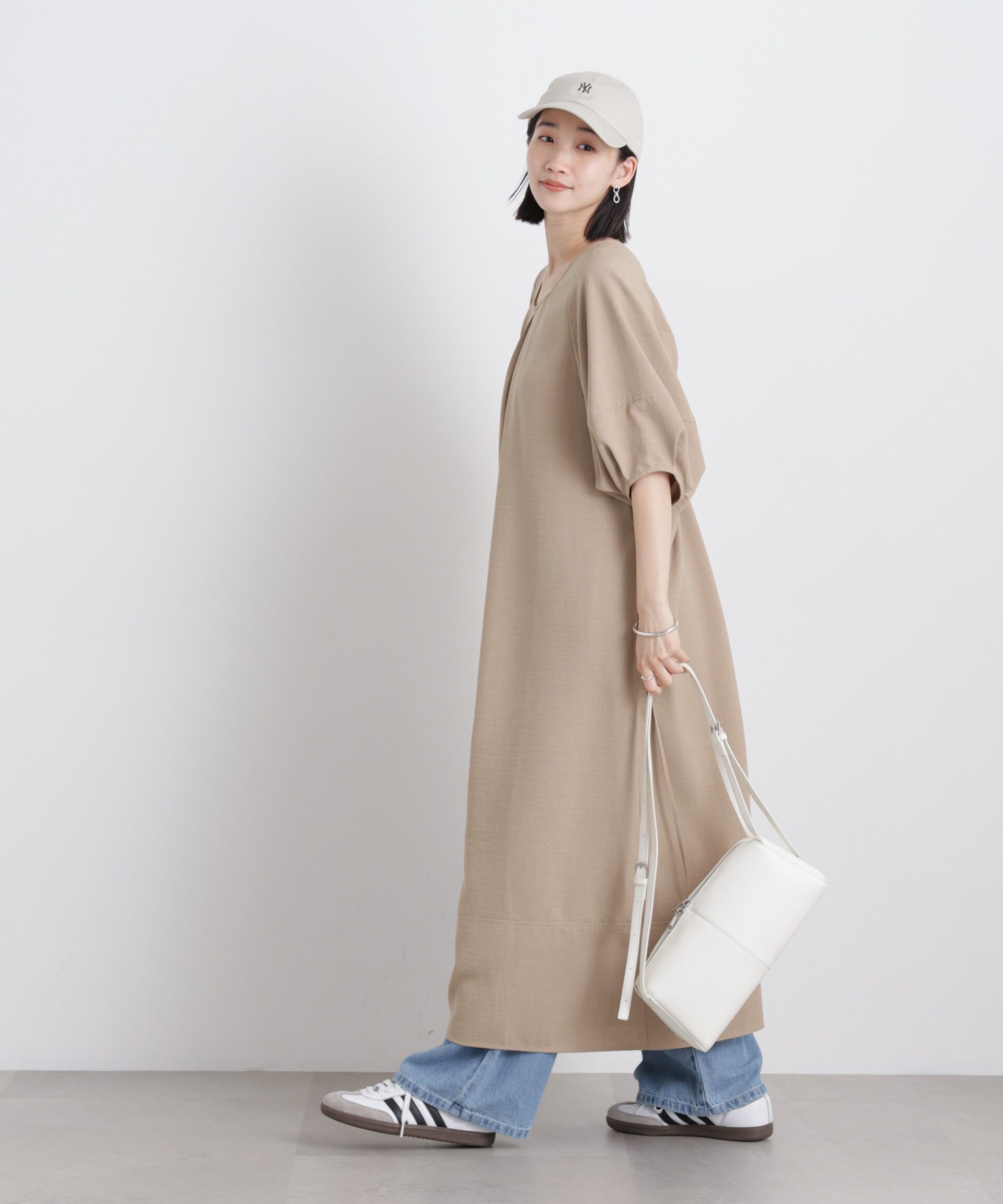 nano･universe「ツーハンドルスクエアショルダー＆ボディーバッグ」|ショルダー・メッセンジャー|