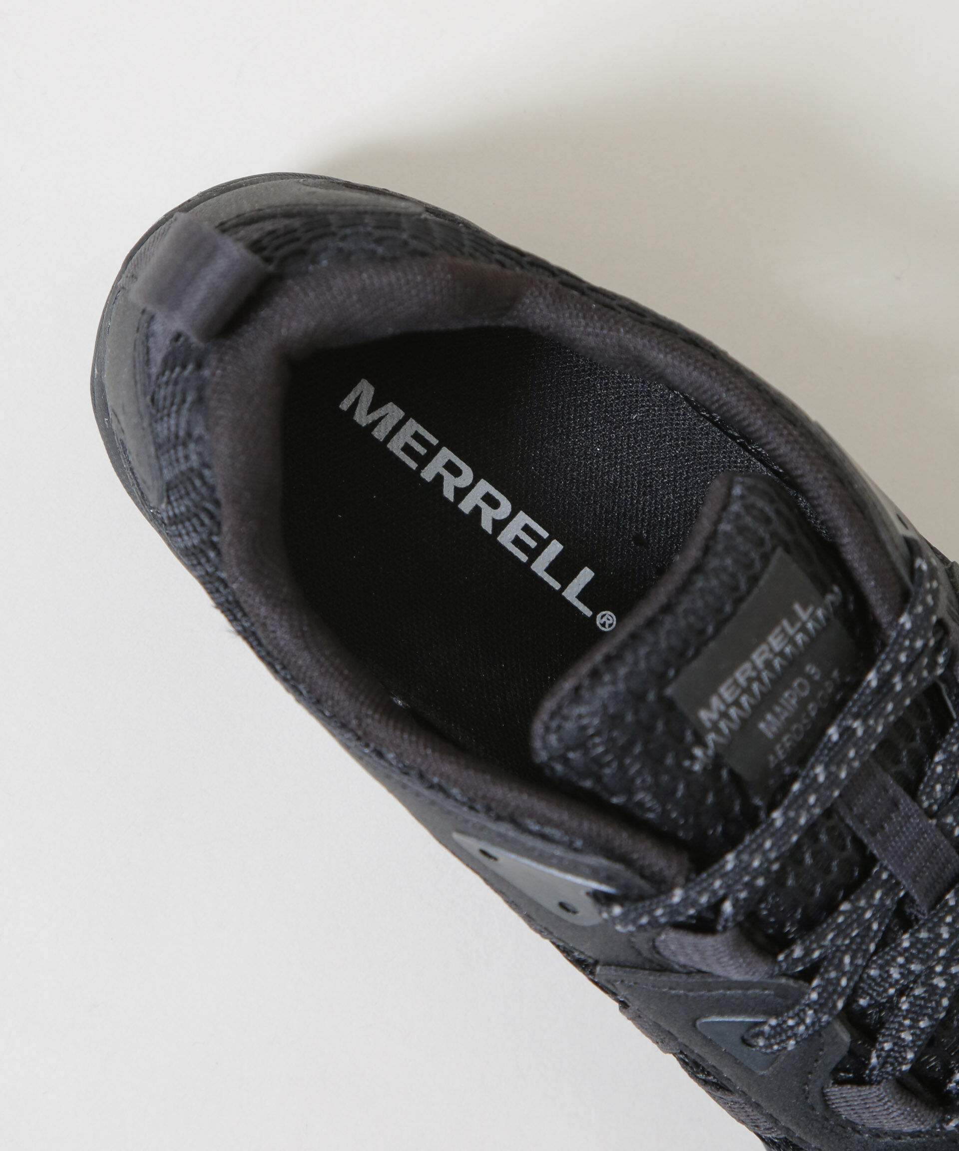 nano･universe「MERRELL/MAIPO 3 AEROSPORT BLACK」|スニーカー|