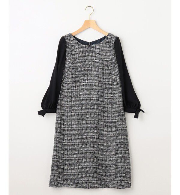 組曲「【セットアップ対応】ラメループモールツイード ワンピース」|ワンピース|