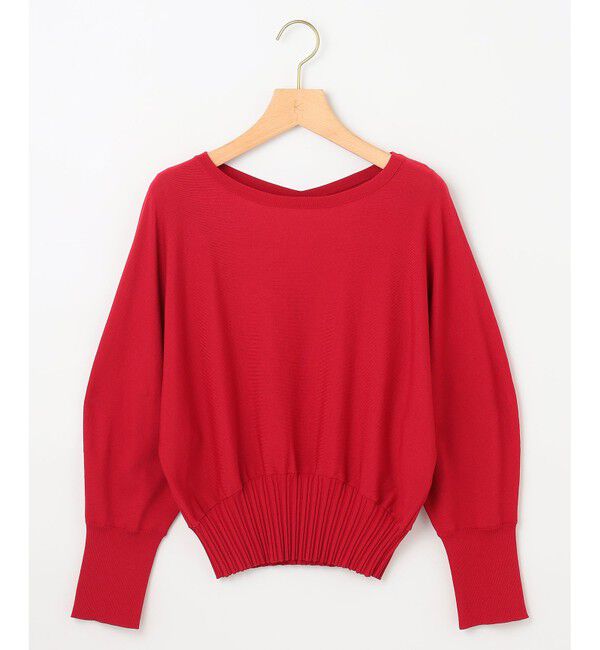 組曲「【5色展開・UVケア】スタイルアップ ドルマンスリーブ ニット」|ニット・セーター|