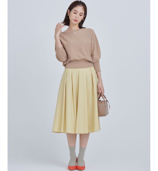 組曲「【5色展開・UVケア】スタイルアップ ドルマンスリーブ ニット」|ニット・セーター|