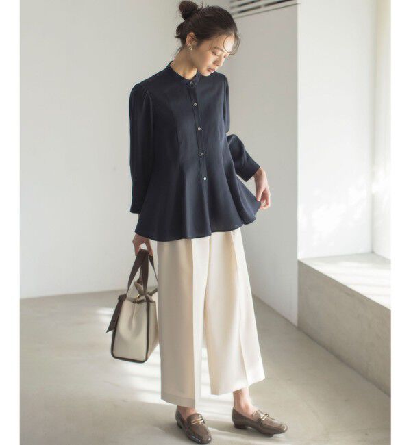 組曲「リヨセルシャーティングペプラム ブラウス」|シャツ・ブラウス|