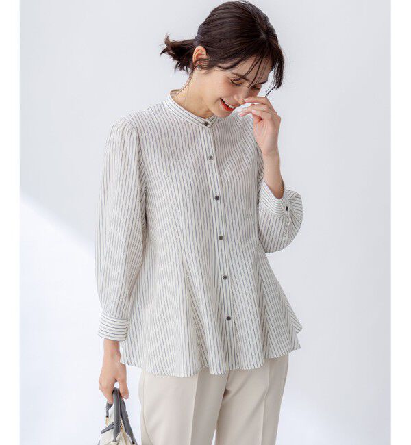 組曲「リヨセルシャーティングペプラム ブラウス」|シャツ・ブラウス|