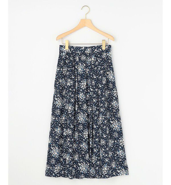 組曲「モザイクフラワープリント スカート」|スカート|