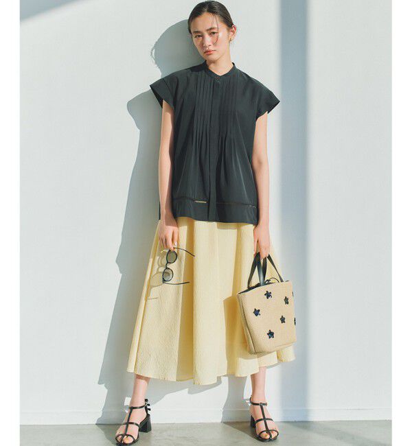 組曲「サッカーギンガムチェック フレアスカート」|スカート|