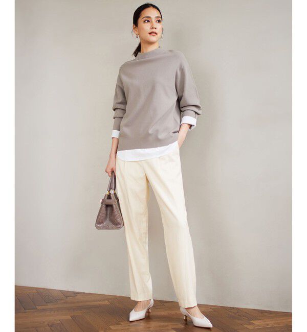 自由区「ウールサキソニーテーパード パンツ」|その他|