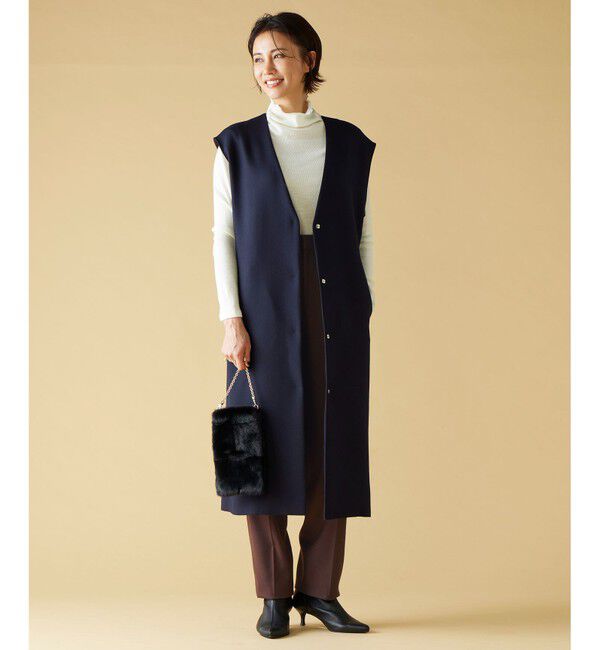 自由区「ウールサキソニーテーパード パンツ」|その他|