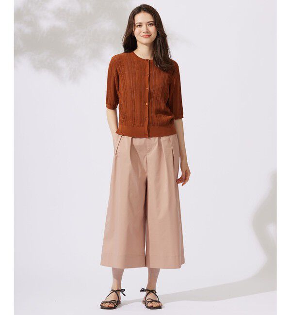 自由区「【カタログ掲載・洗える】タックガウチョ パンツ」|その他|