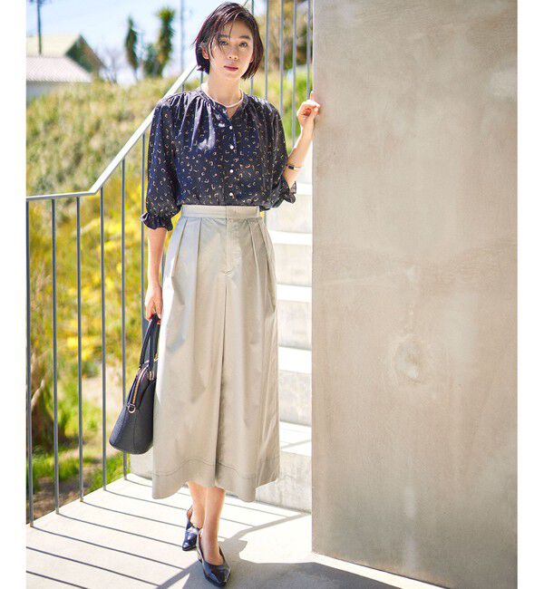 自由区「【カタログ掲載・洗える】タックガウチョ パンツ」|その他|